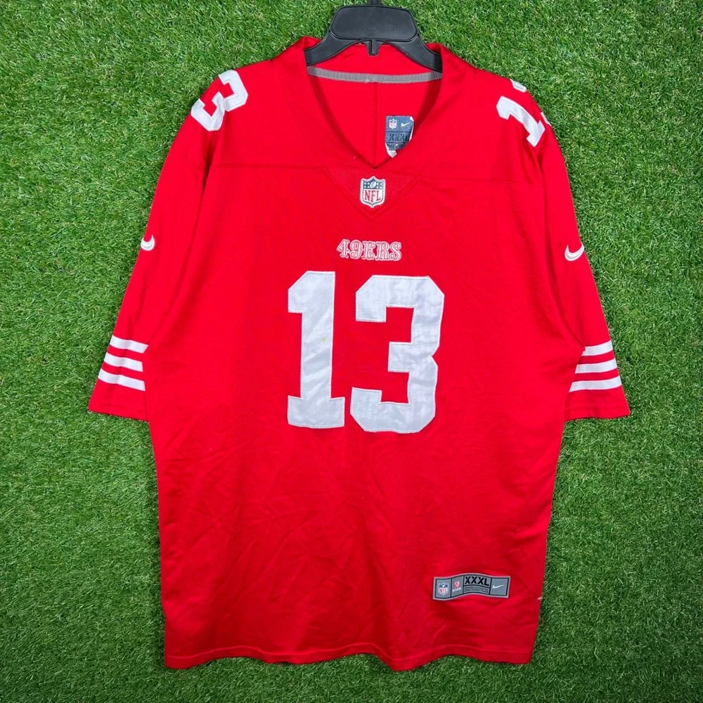 Nike‎ San Francisco 49ers Brock Purdy 13 Jersey Mens XXXL Red Football NFL